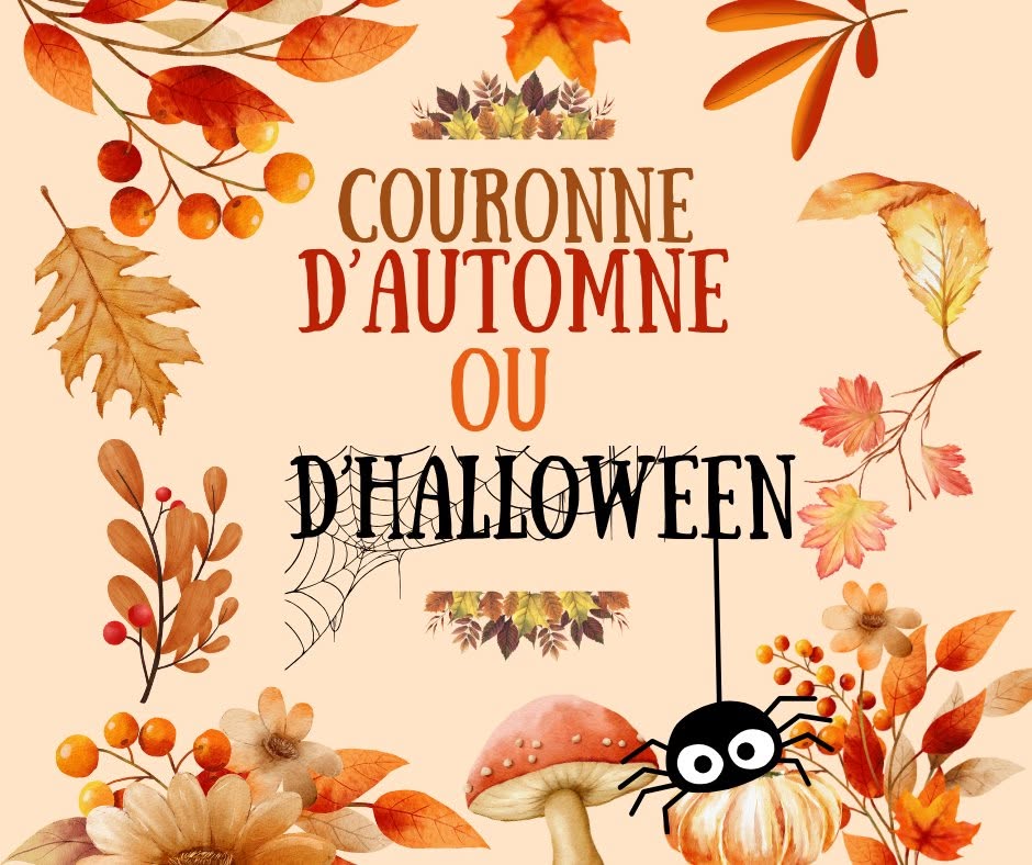 Couronne d'automne ou d'Halloween