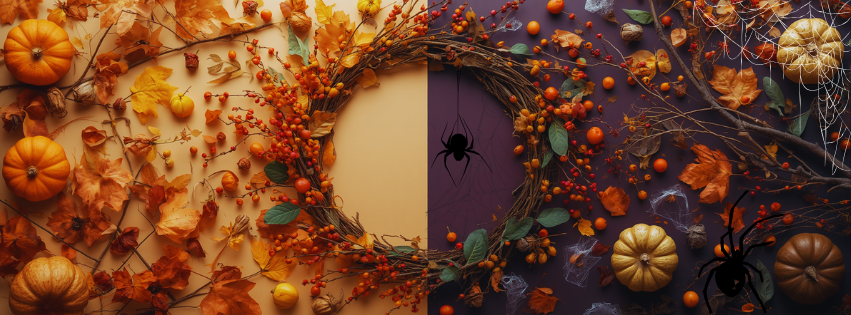 Couronne d'automne ou d'Halloween