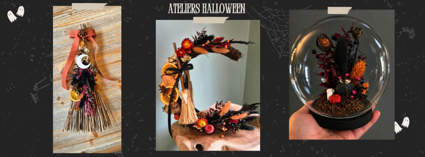 Ateliers d'art floral Halloween